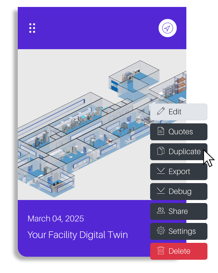 Duplicate a Project Solution Builder